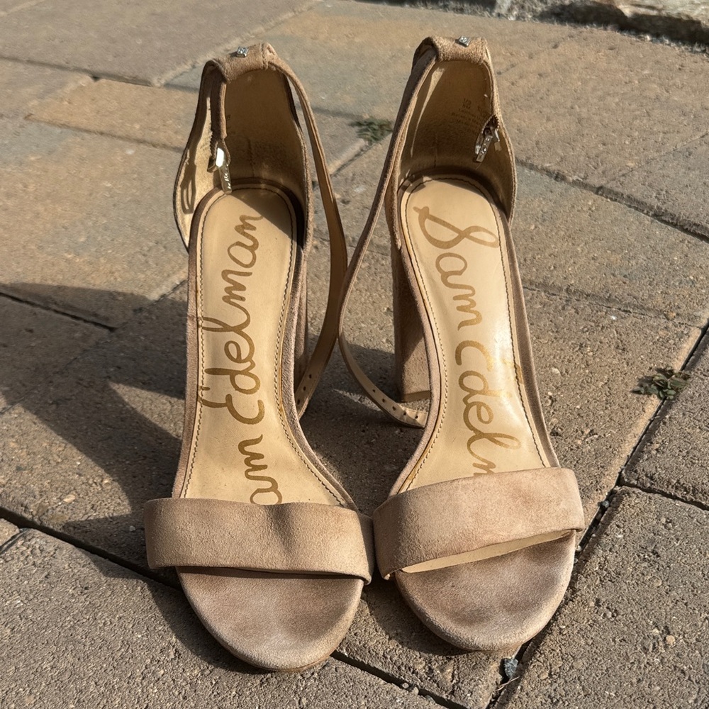 Sam Edelman Women's Beige Heels